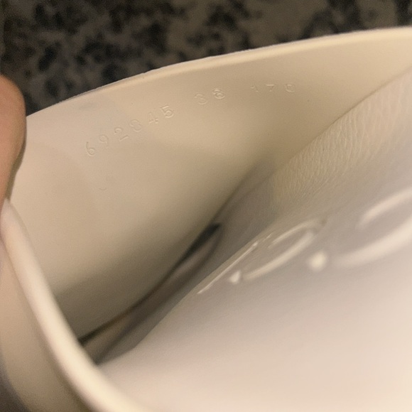 Gucci Interlocking G Slide Logo Sandal Off White - Picture 5 of 12